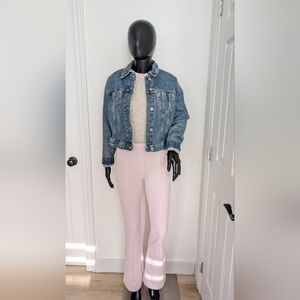 ZARA - Interlock flare pants (XS/S)